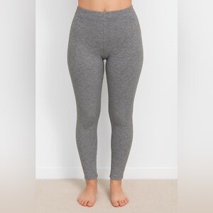 Express Gray Knit Leggings Soft Lounge Casual Athleisure‎ Women's